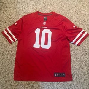 Nike NFL San Francisco 49ers Jimmy Garappolo on field jersey LIKE NEW size L